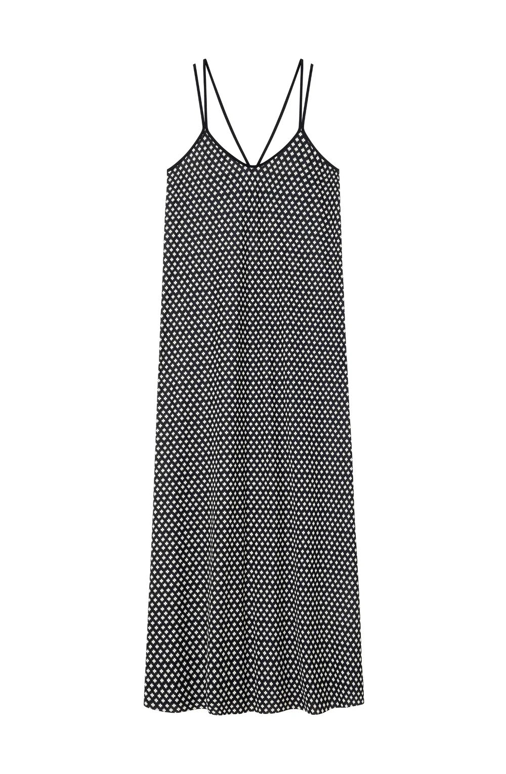 Jade - Robe longue évasée imprimé LIBERTY - Pain de Sucre