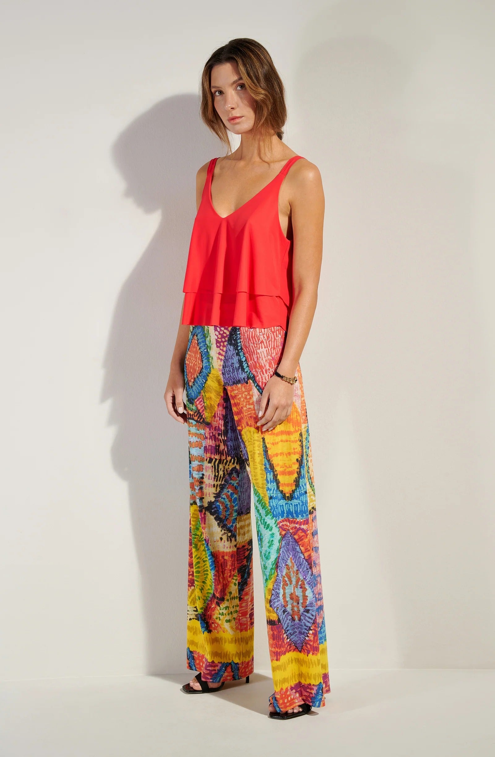 Patie 09 - Pantalon fluide imprimé HOLI - Pain de Sucre