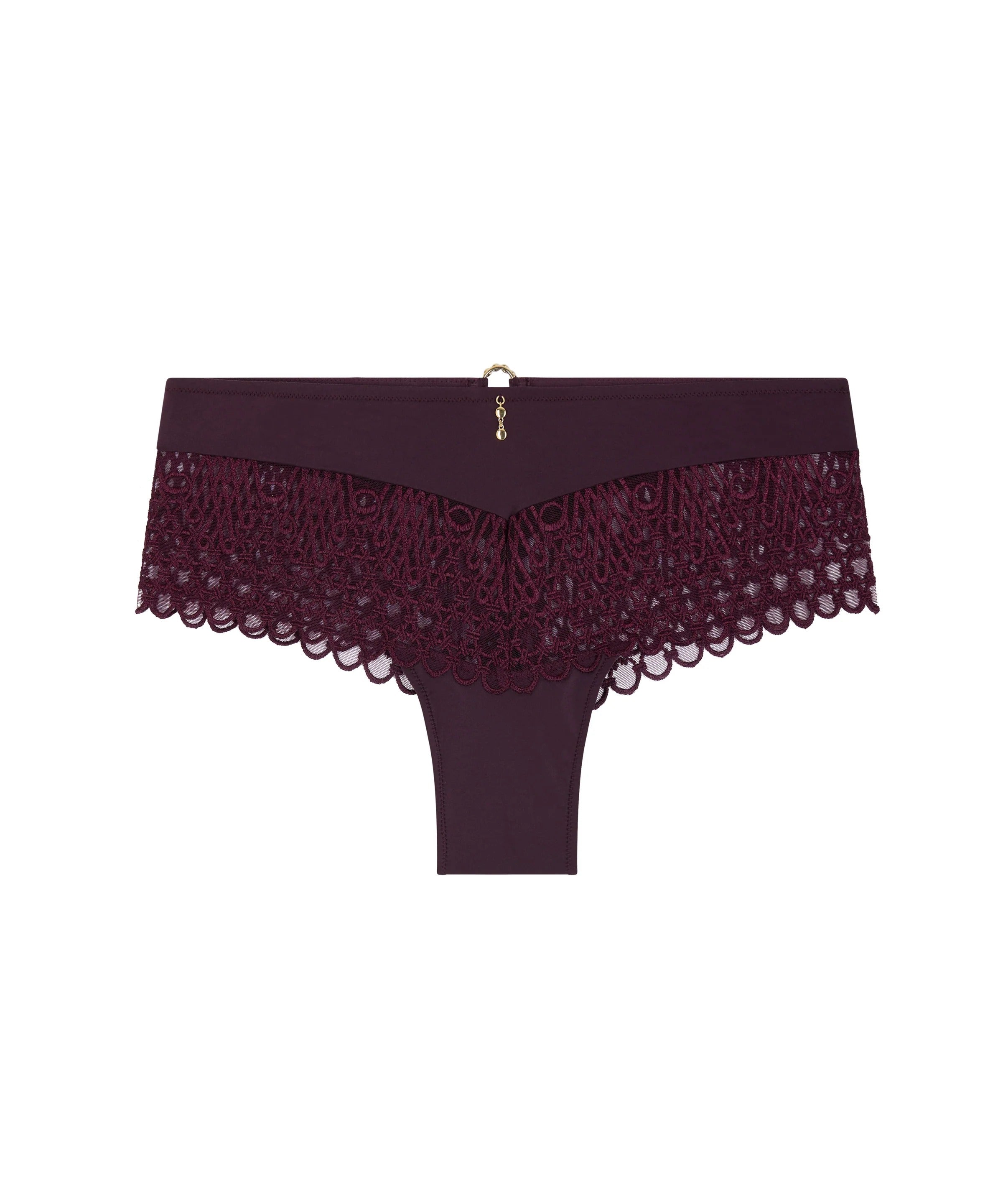 Éloge du Désir - Tanga / Culotte Italienne / Shorty  Deep Berry - Aubade