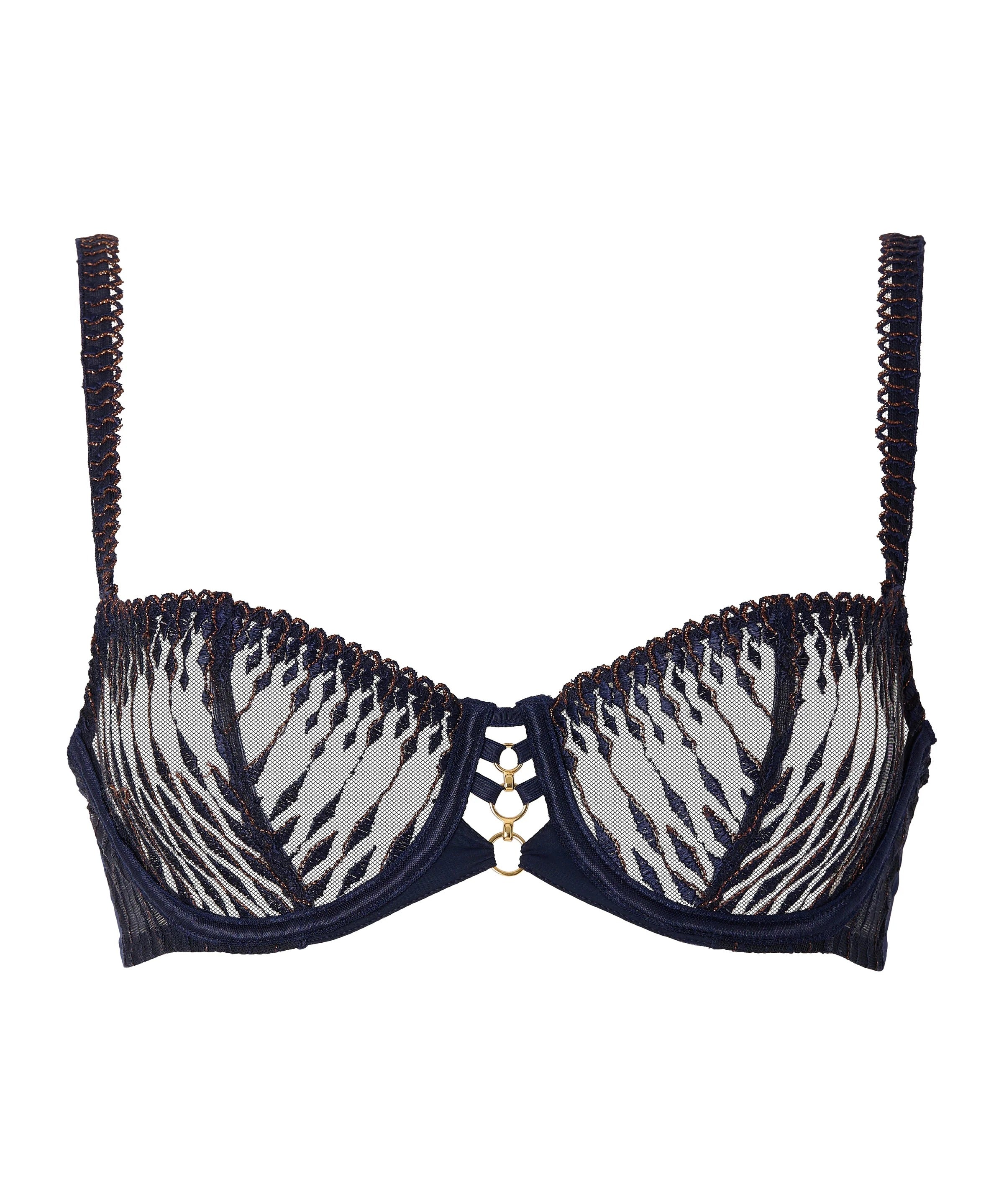 Voodoo Kiss  - Soutien-gorge Corbeille avec armatures Blue Moon - Aubade