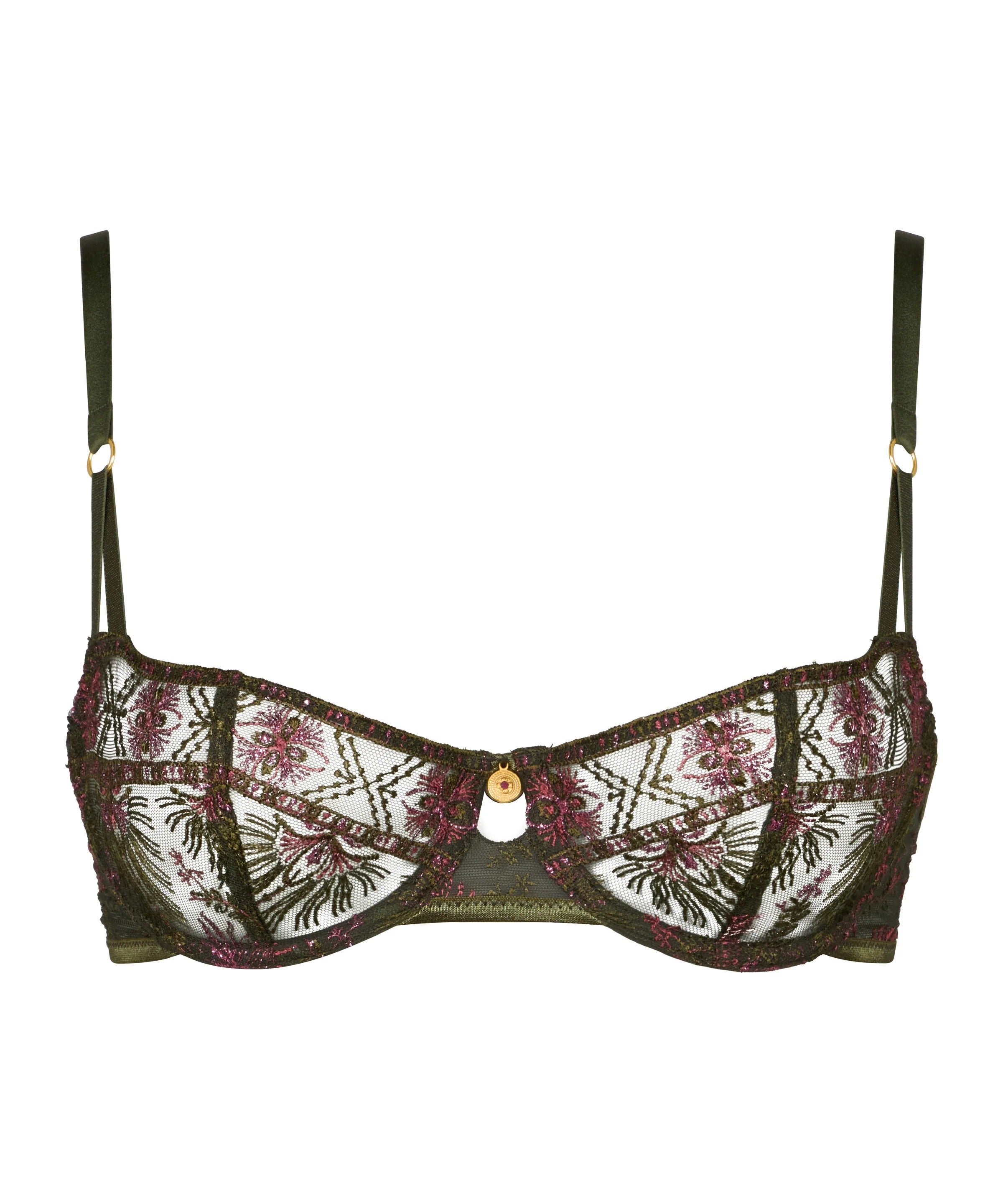 Sound of Heart - Soutien-gorge Corbeille avec armatures Dark Garden - Aubade