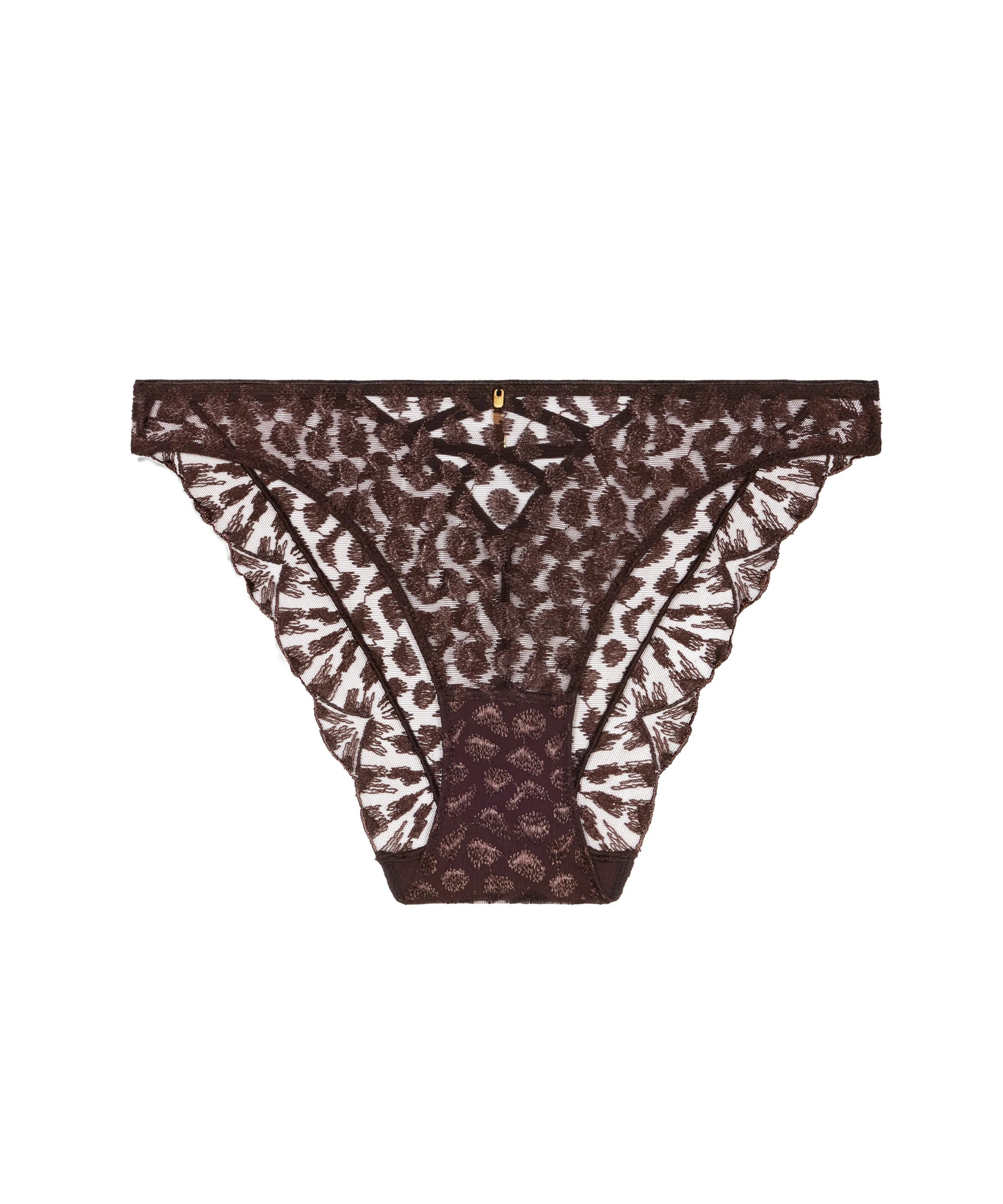 Crazy in Love - Culotte Italienne/ Shorty/ Tanga Brown / Pink - Aubade