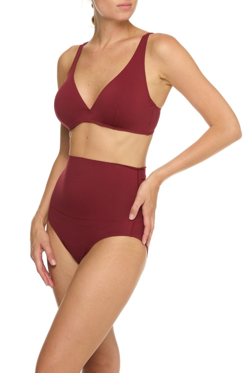 Indispensables - Soutien-gorge triangle armatures & culotte haute - DnuD