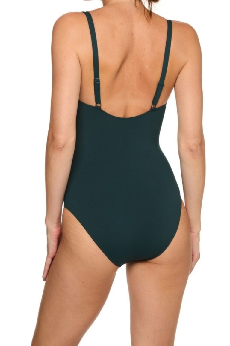 Boutons - Maillot de bain  1 pièce nageur corset - DnuD
