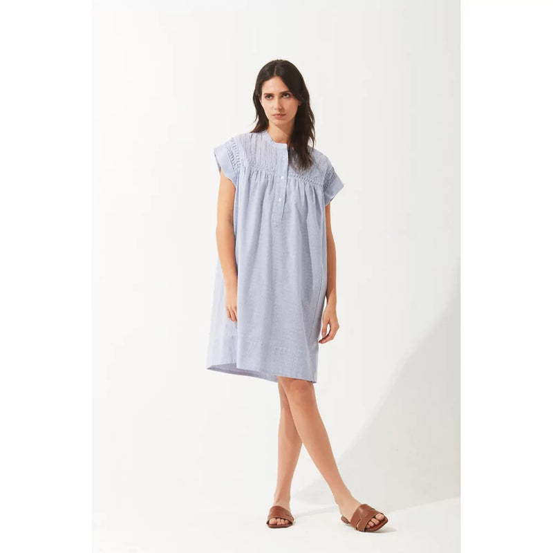 Madelin - Robe a rayure BLUE STRIPES - Pluto